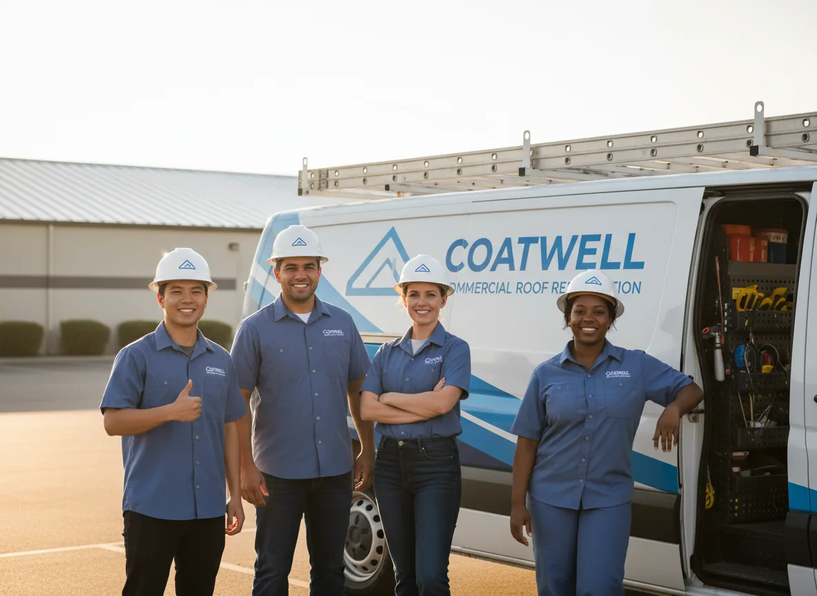 Commercial roof coating company in Turton, SD